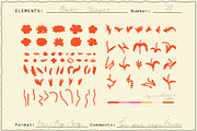 Retro Flowers Collection, a Pattern Graphic by NKTN (Thumbnail 5 of 15)