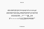 Debra - Futuristic & Rounded Font, a Sans Serif Font by Publiworks (Thumbnail 6 of 8)