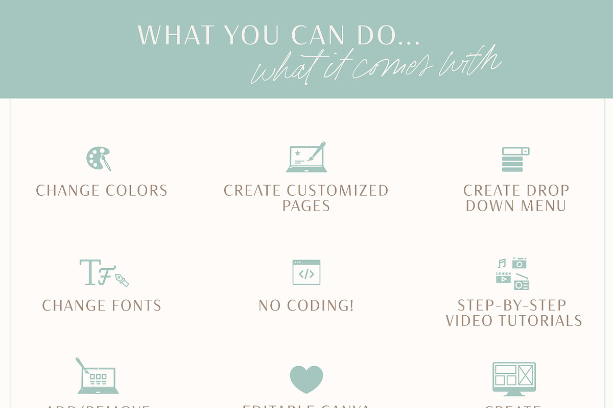 Pastel Shopify Theme Template, a Shopify Template by Macarons and Mimosas (Photo 5 of 10)