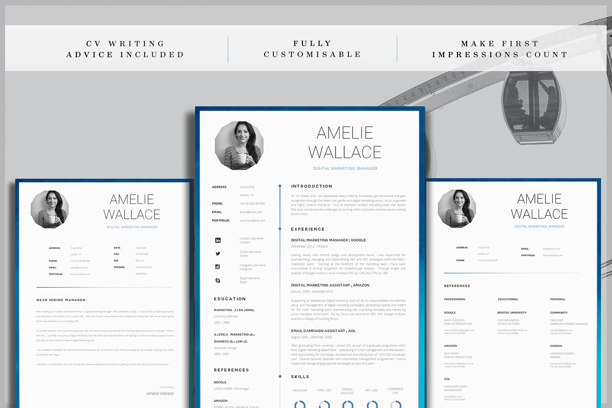 Resume Template | CV Template, a Resume Template by introDuice - CV / Resumes (Photo 6 of 6)