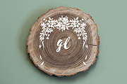 Lovely Hearts Monograms V, a Decorative Illustration by The Wedding Shop (Thumbnail 4 of 6)