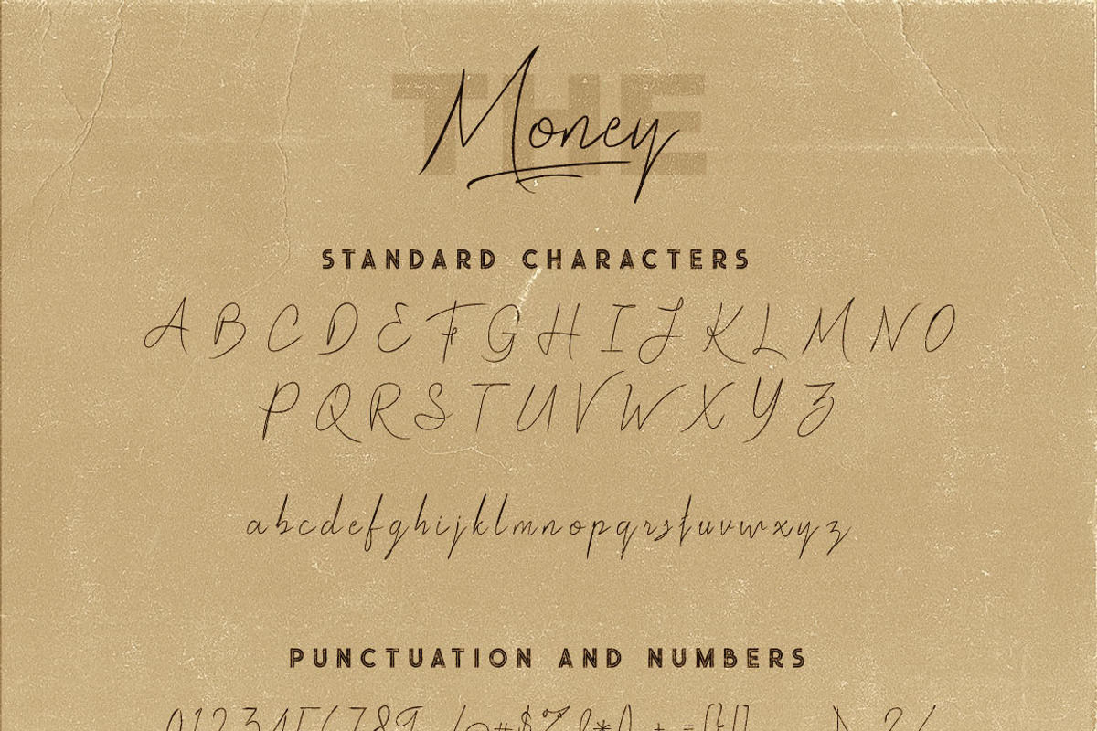 The Money Font Duo preview 7