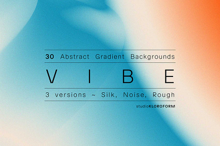 VIBE - 30 Gradient Backgrounds, a Background Graphic by kloroform