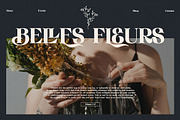 Mangat Lonergan, a Serif Font by Cruzine (Thumbnail 3 of 8)