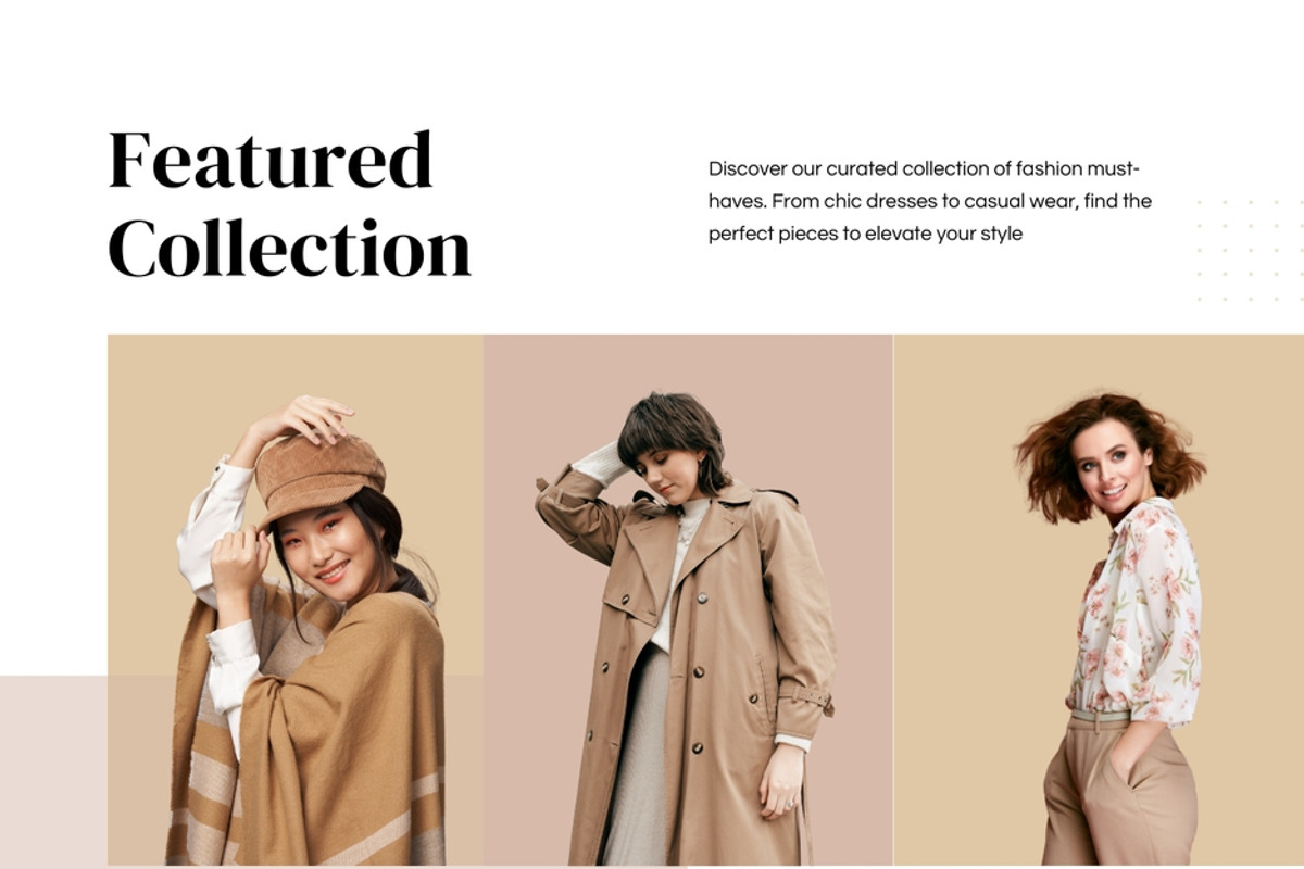 Fashion Sales Landing Page Template, a Landing Page Template by as.designzx (Photo 3 of 4)