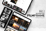 Film Frame Bundle, a Social Media Template by Analogi Studio (Thumbnail 1 of 53)