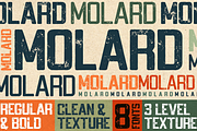 Molard - Modern Various Font, a Font by PutraCetol Studio (Thumbnail 1 of 14)