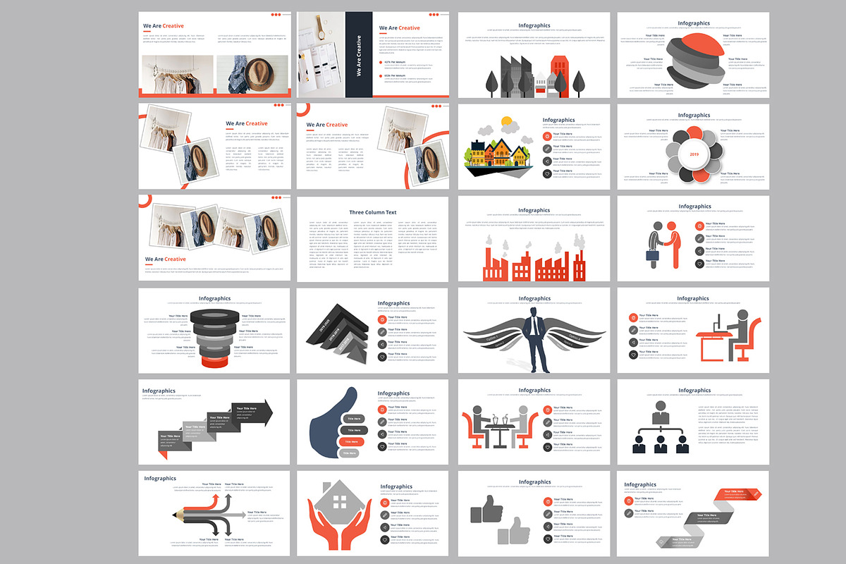 Positive Powerpoint Template, a Presentation Template by Creative Slides