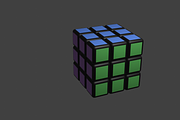 Rubik Cube 3D with 360 Animation, an Object 3D Model by muttstudio (Thumbnail 3 of 6)