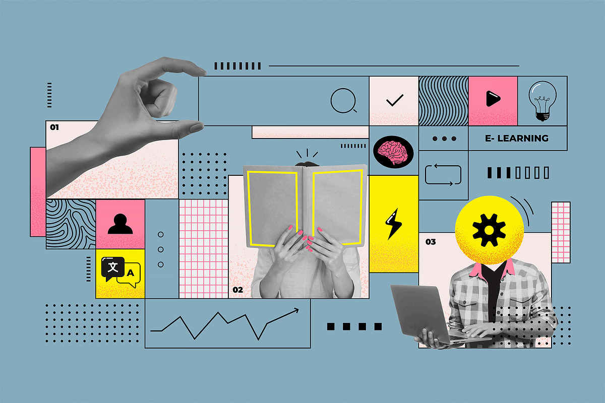 Contemporary art collage, an Object Graphic by Creative Graphics