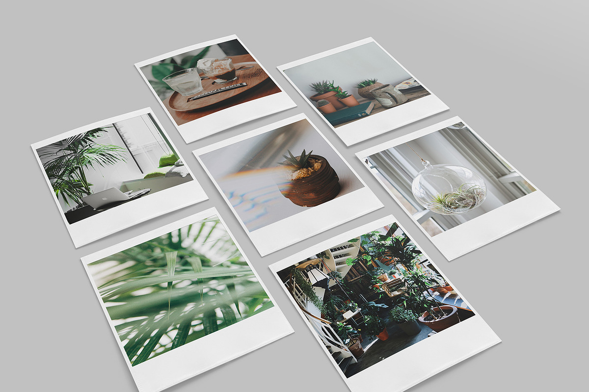 Instant Photo Mockup 2, a Mockup by KIPET (Photo 3 of 11)