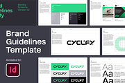 Mighty | Brand Guidelines Template, a Presentation Template by Typefool's Shop (Thumbnail 1 of 9)