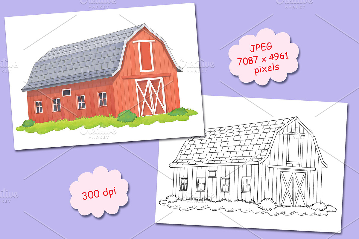 At The Farm - part 2, an Animal Illustration by Haso (Photo 4 of 10)