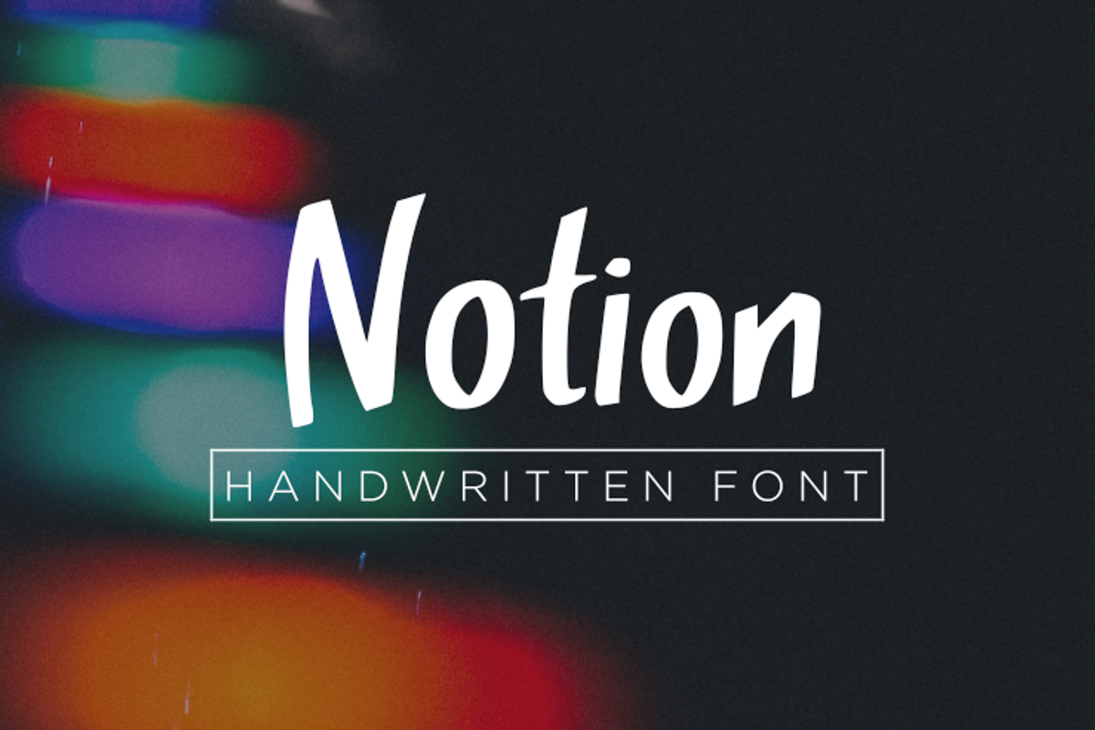 Notion Font