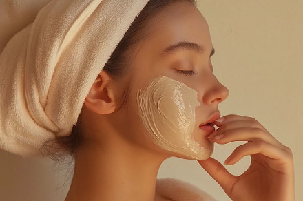 Young woman practicing self-care, a Beauty & Fashion Photo by Amond Studio