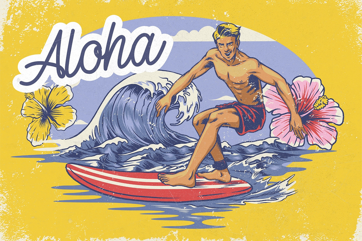 Hawaii Font Bundle - 71 Fonts!, a Serif Font by HipFonts (Photo 13 of 19)