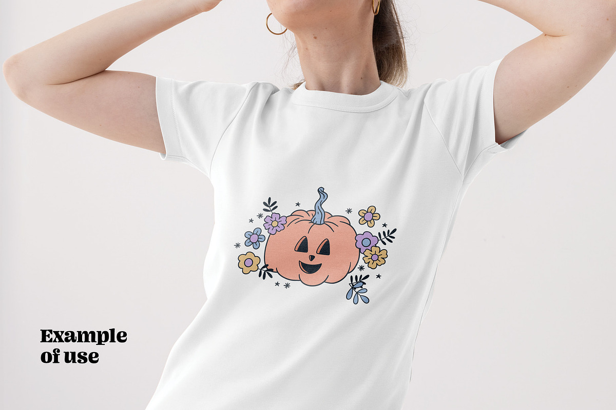 Retro Groovy Halloween Pack, a Brush Add-On by Pencil Twist (Photo 9 of 10)