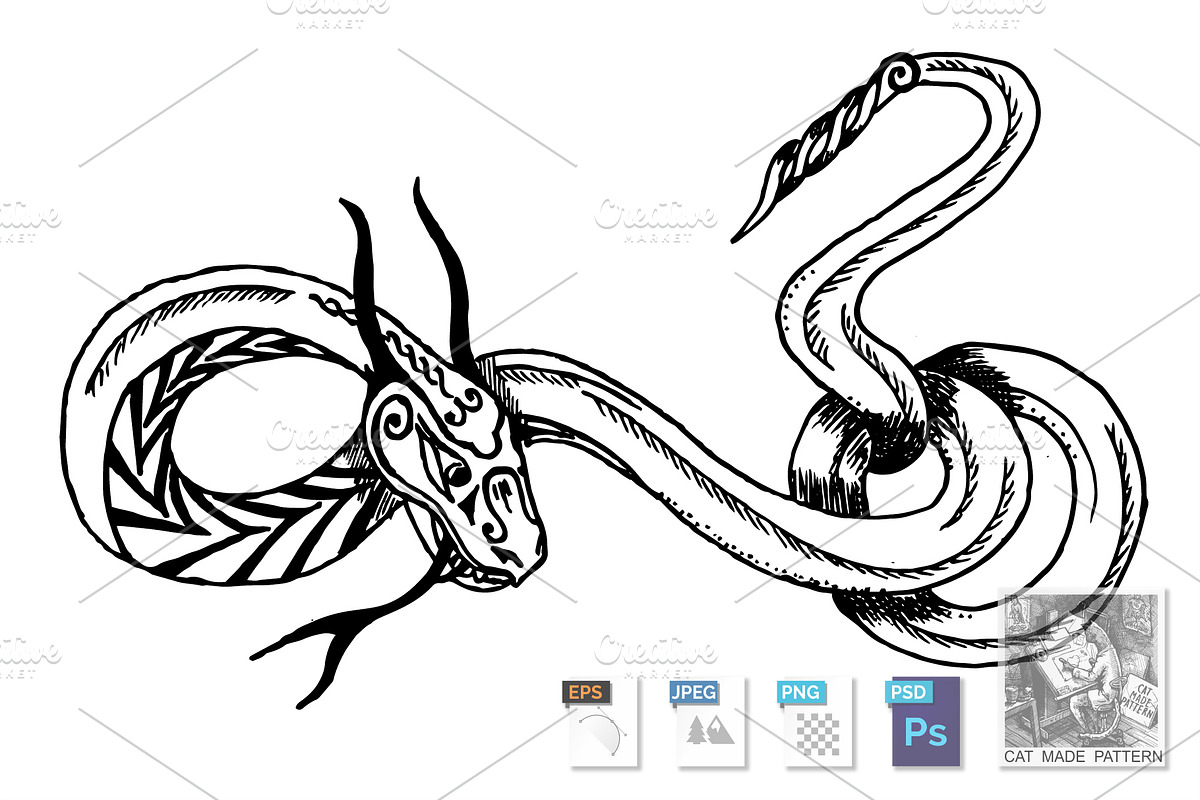 Scandinavian mythology composition, an Animal Illustration by ...