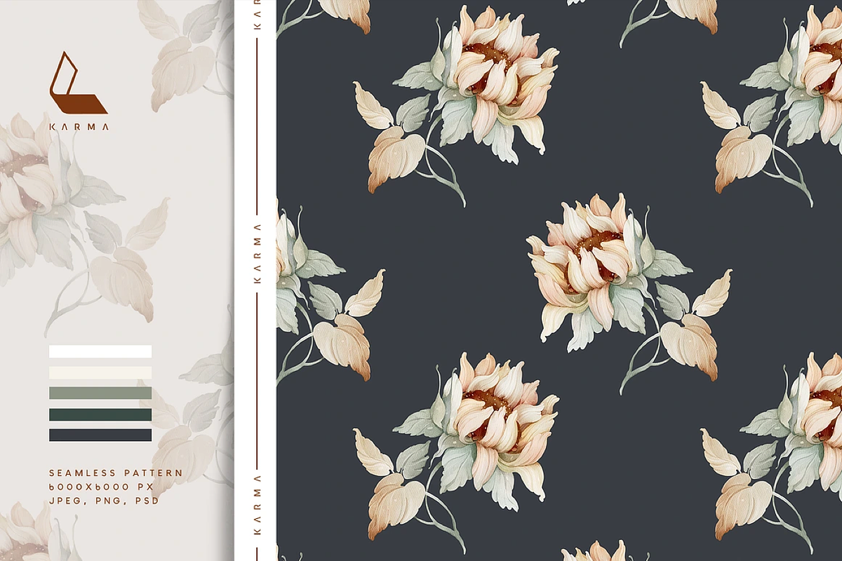 Bloom Poetry – 8 in 1 Luxury Floral, an Illustration by Karma (Photo 36 of 66)