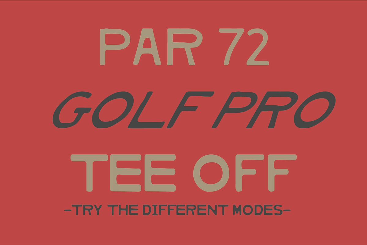 Pariah - Retro Display Typeface, a Sans Serif Font by Rusted Works (Photo 3 of 7)
