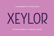 Xeylor | Strong Sans Serif Font