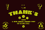 Smiles font family, a Symbol Font by Bramcreative (Thumbnail 4 of 10)