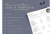 Theatre resume,cover letter template, a Resume Template by Climbwithelevator (Thumbnail 4 of 5)