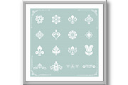 Set of Vector White Patterns, a Decorative Illustration by FineArtStudio (Thumbnail 3 of 3)