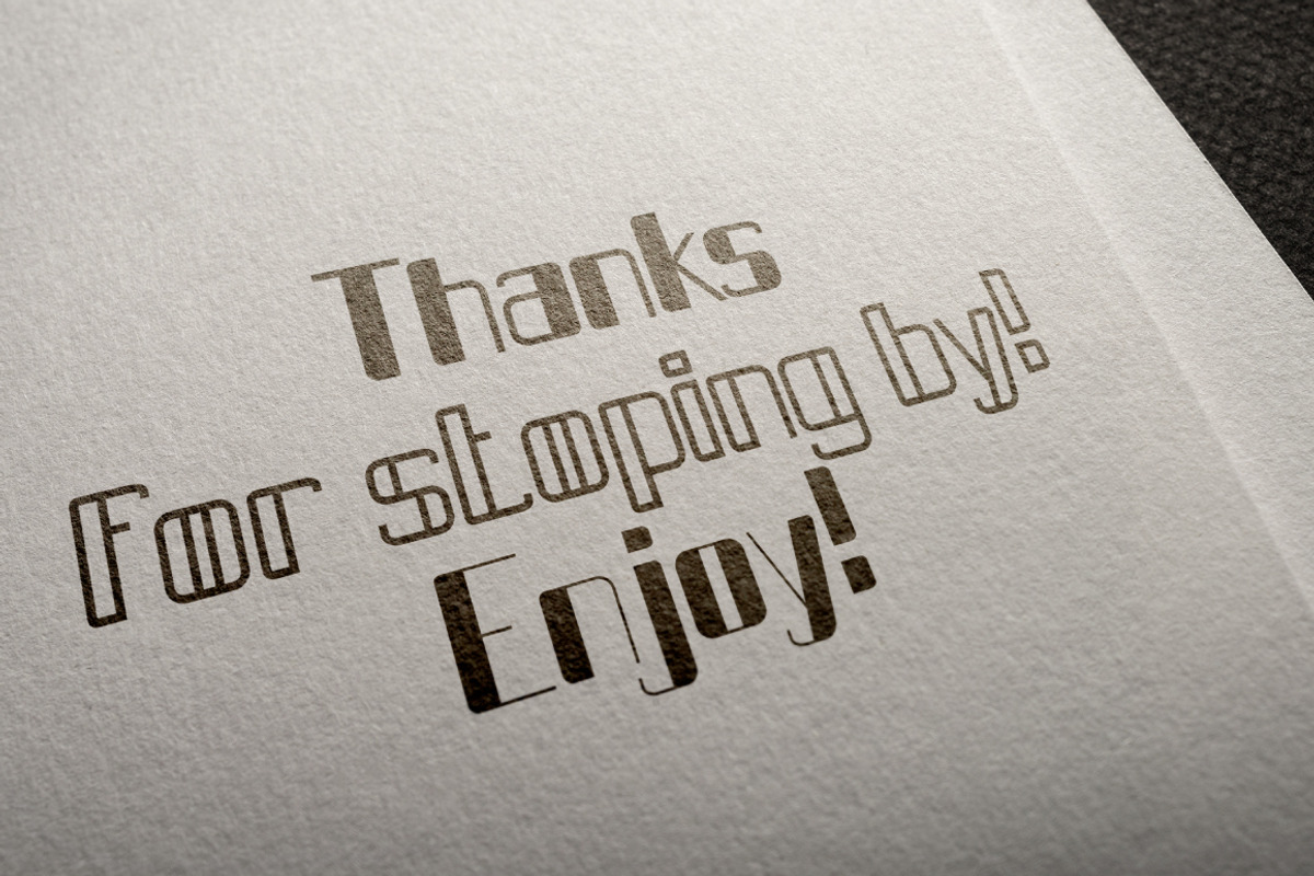 Zenith typeface preview 7