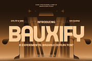 Bauxify, a Sans Serif Font by graphicook (Thumbnail 1 of 10)