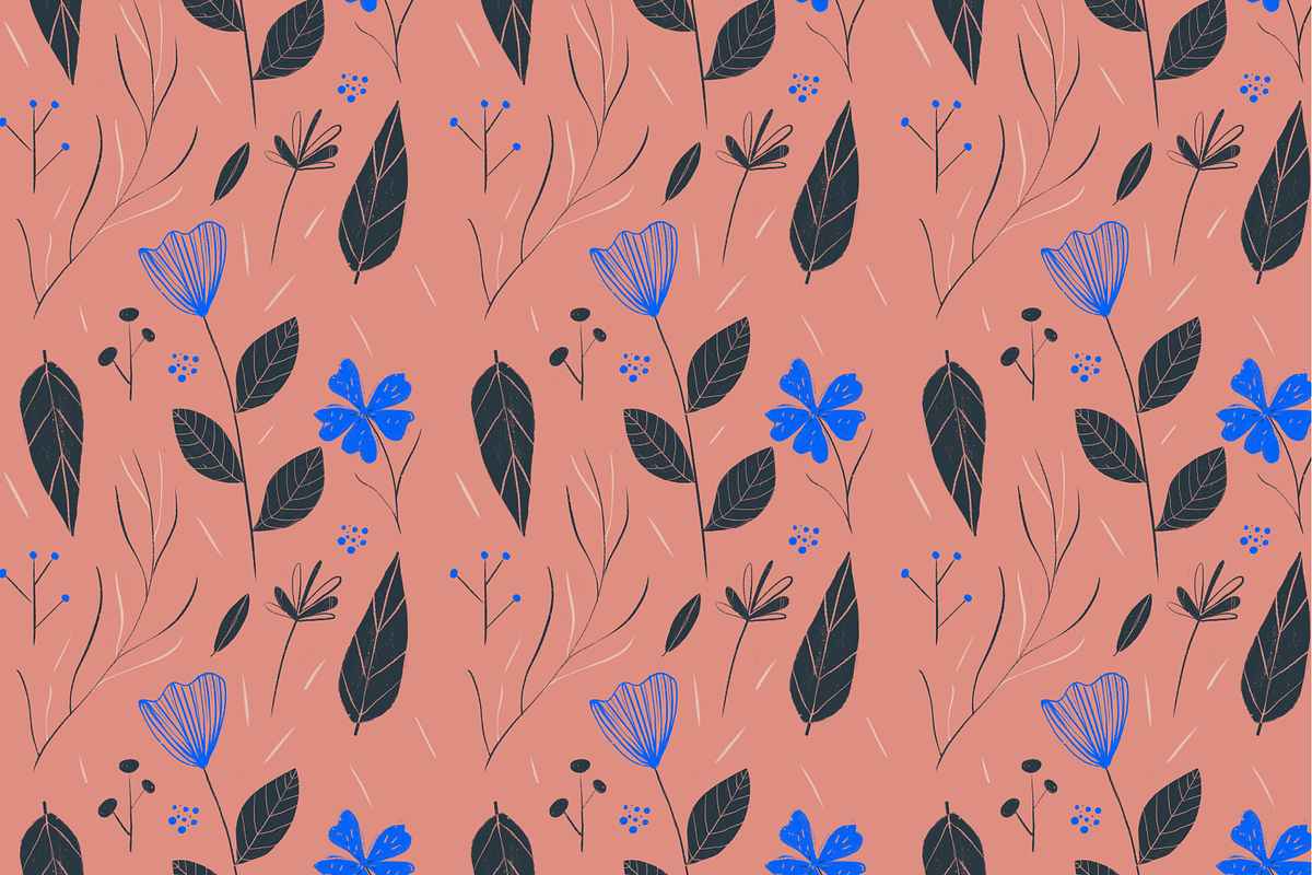 Floral Seamless Patterns, a Pattern Graphic by Marinastu (Photo 7 of 10)