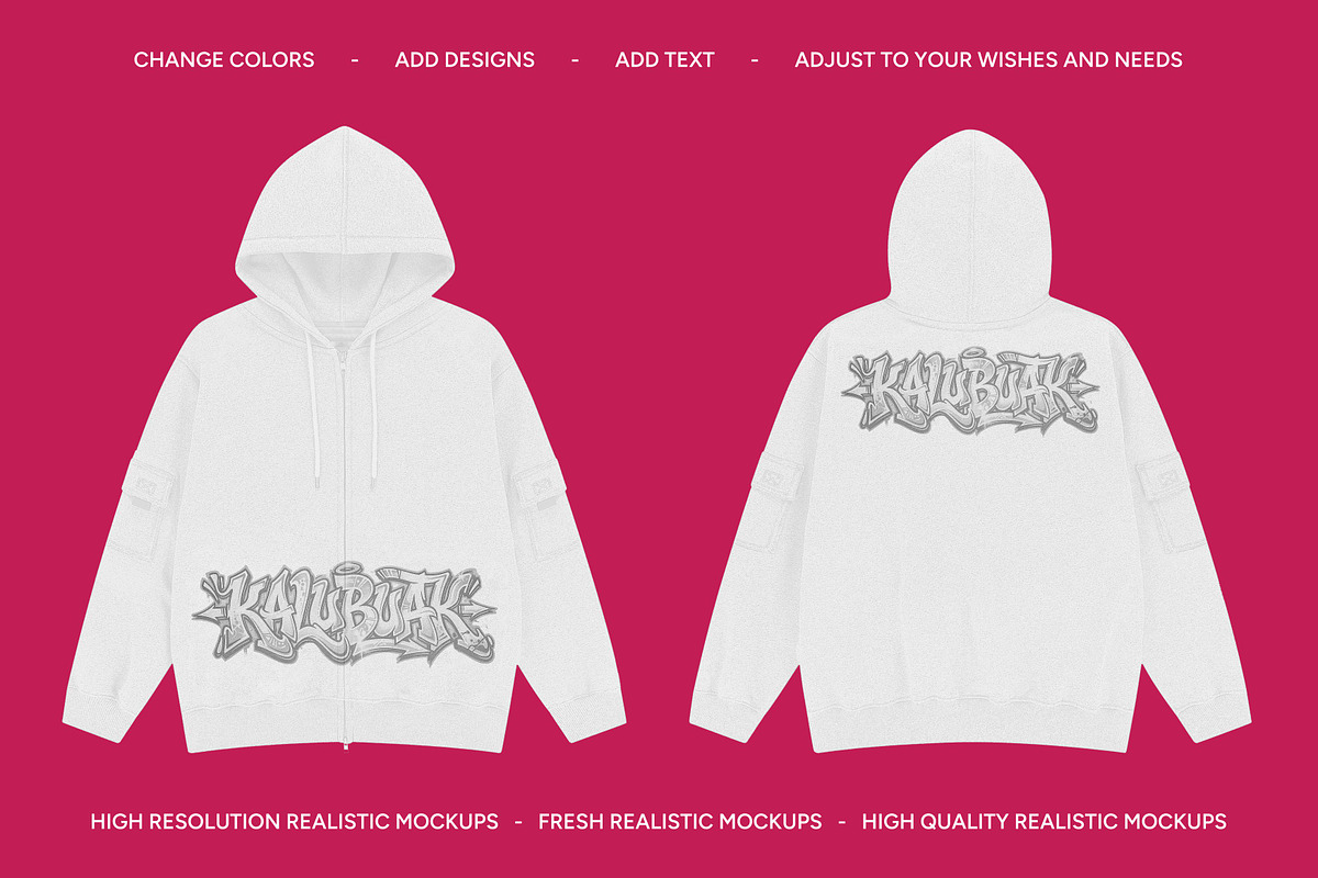 Streetwear Apparel Templates, a Bottom Mockup by AtelierDuVow (Photo 3 of 10)