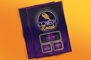 Comedy Roast Flyer, a Flyer Template by Typollery (Thumbnail 4 of 4)
