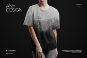 5 Mockups Woman Oversize T-Shirt, a Shirt Mockup by Grow Design Craft Studio (Thumbnail 4 of 8)