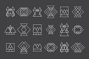 Set of trendy logotypes, an Education Illustration by Helen Sko (Thumbnail 7 of 9)