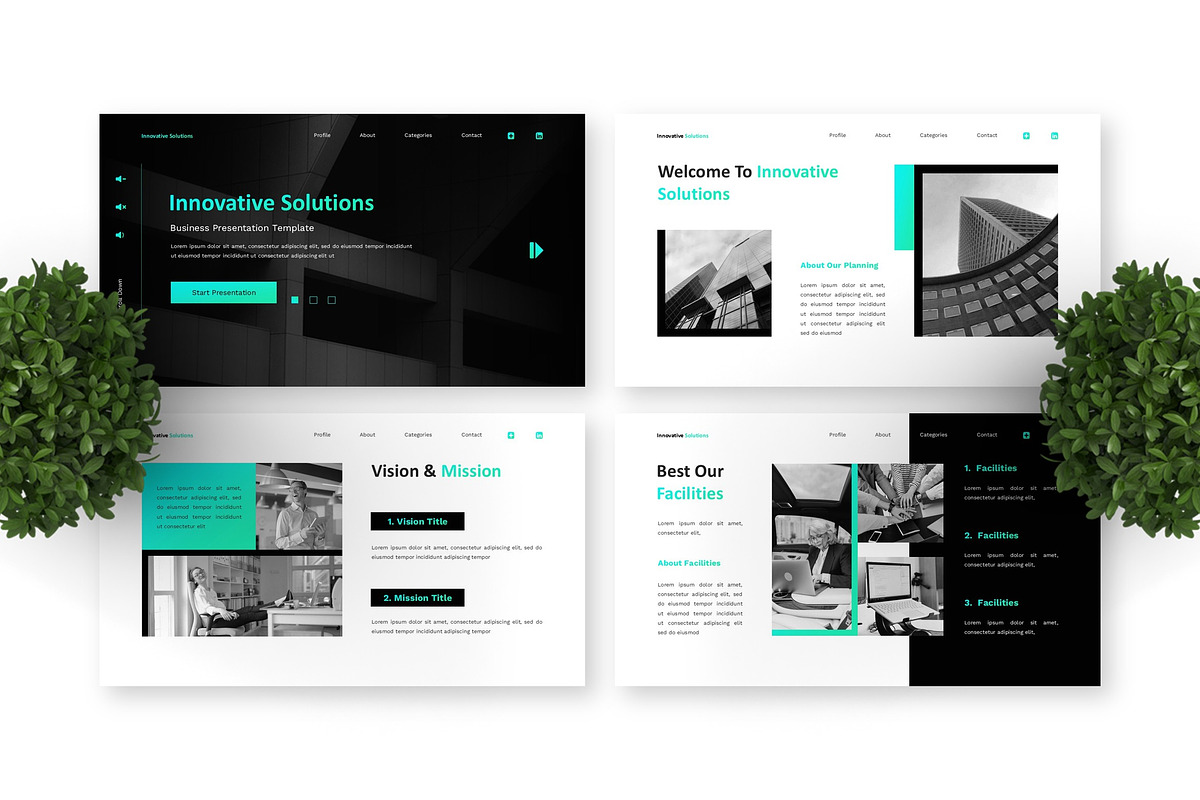 Innovative Solutions - Business PPT, a Presentation Template by Deepslide Studio (Photo 4 of 4)