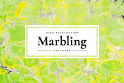 Organic Marbling Ebru Textures, a Texture Graphic by P.F. Creative Lab (Thumbnail 1 of 5)