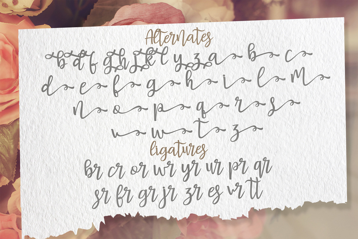 Basuhed - Handwritten Font, a Script Font by StringLabs (Photo 12 of 12)