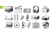 Entertainment Media Equipment, an Object Graphic by RT Studio (Thumbnail 1 of 4)