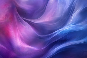 Abstract purple and blue flowing fab, a Photo by Pixeness Studio