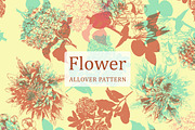 Flower Seamless Pattern Design, a Pattern Graphic by Gullenda (Thumbnail 1 of 5)