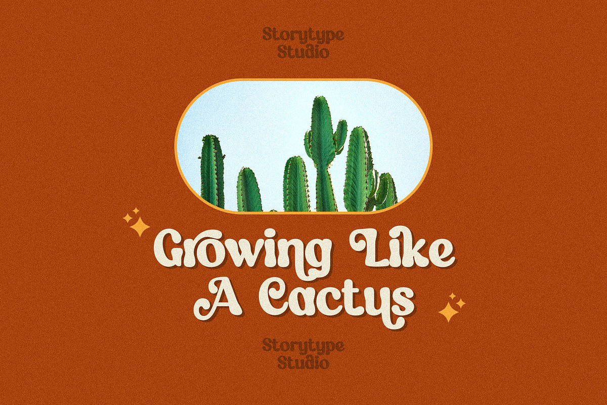 Muloka Kerash Chunky Retro Font, a Sans Serif Font by Storytype Studio (Photo 3 of 15)