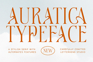 Auratica Typeface