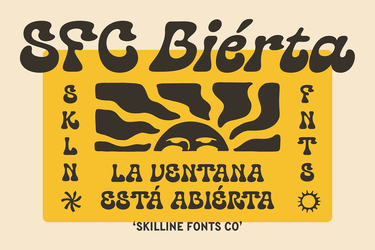SFC Bierta, a Handwritten Font by Skilline Supply Co. (Photo 1 of 7)