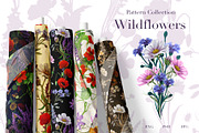 Wildflowers Seamless Pattern, a Pattern Graphic by Yana Dobrik (Thumbnail 8 of 11)
