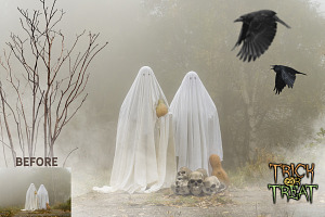 113 Halloween Photo Overlays