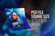 Good Vibes Flyer Template, a Social Media Template by FAS-DESIGN (Thumbnail 3 of 4)
