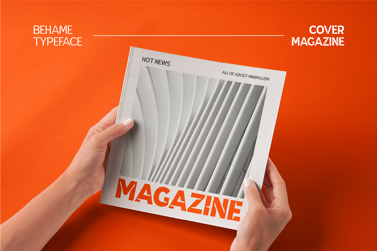 CF Behame - Sleek Futuristic Sans, a Sans Serif Font by Indotype Foundry (Photo 10 of 10)