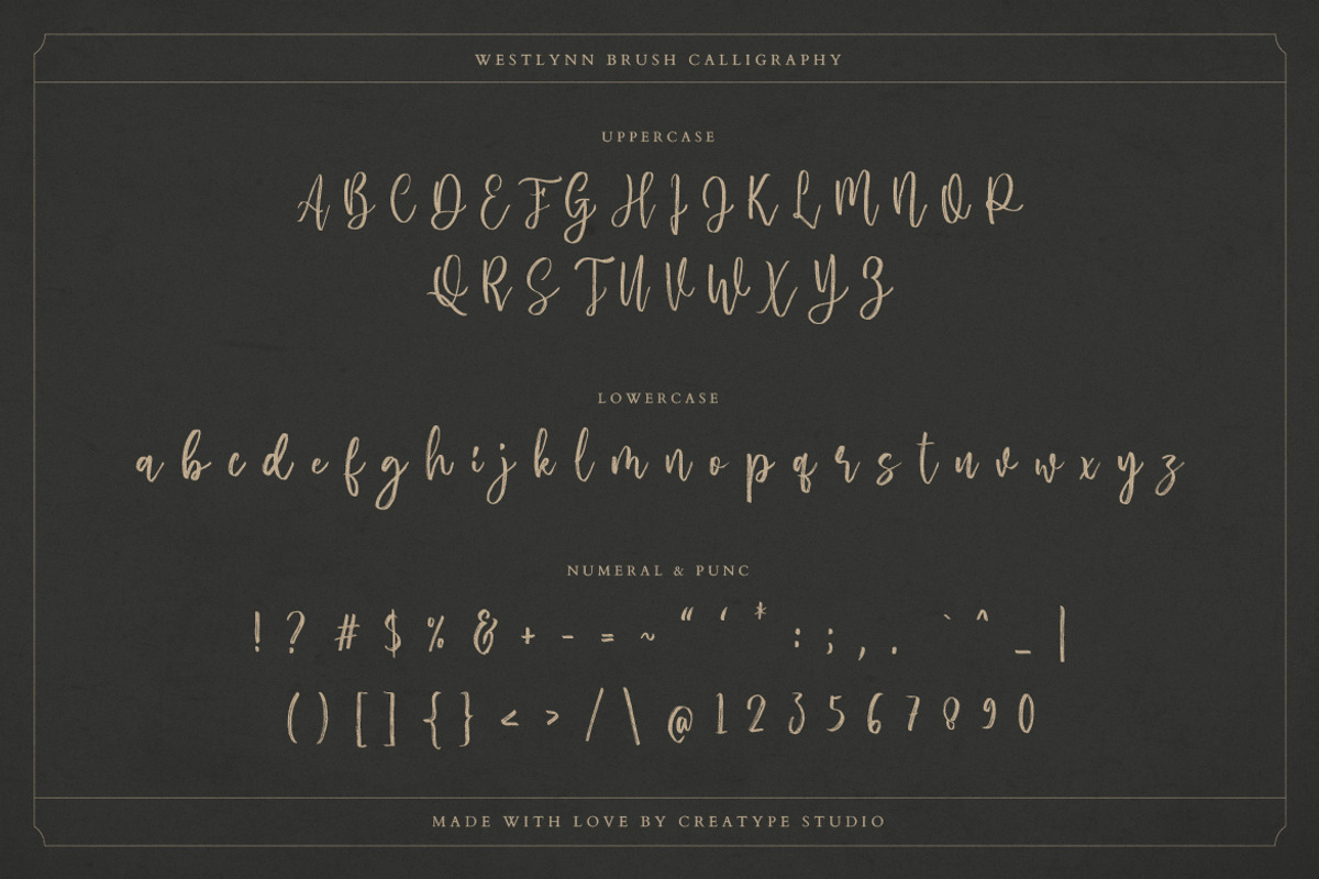 Westlynn Brush Calligraphy, a Script Font by Creatype Studio (Photo 8 of 9)