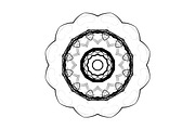 Elegant Mandala Line Art Collection, a Decorative Illustration by NJ Himel (Thumbnail 29 of 101)